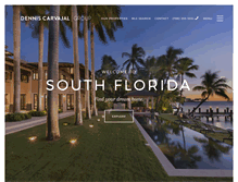 Tablet Screenshot of miamiluxuryliving.com